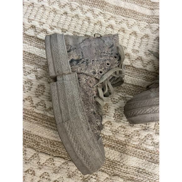 Converse x Feng Chen Wang Chuck 70 High 2-in-1 Concrete Gray Womens 6.5 Mens 4.5 - Picture 5 of 11